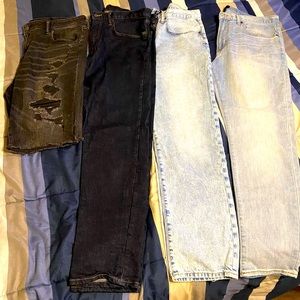 Lot of mens jeans